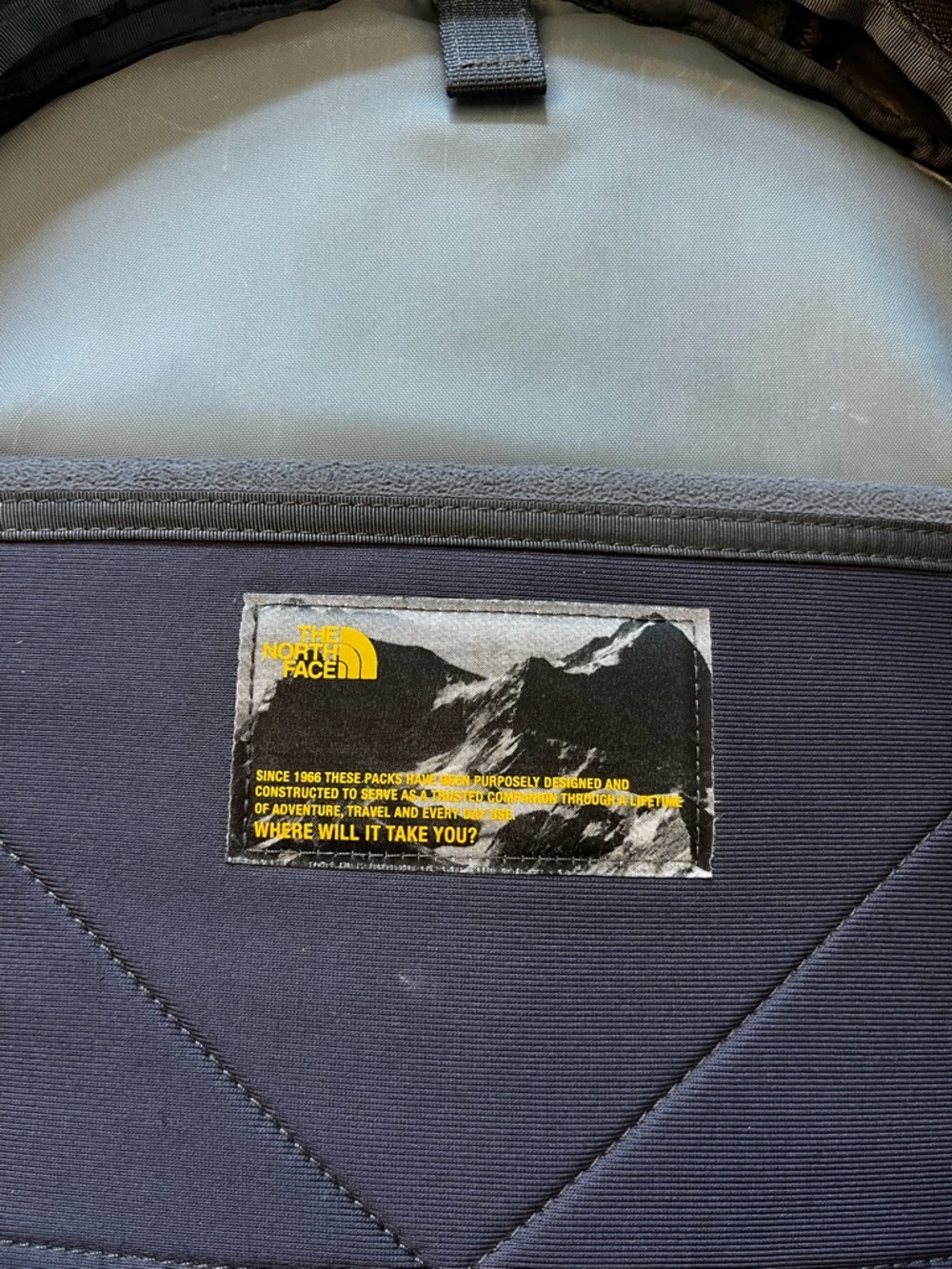 The North Face Borealis Backpack Black Gray Orange Laptop Bag - Picture 11 of 12
